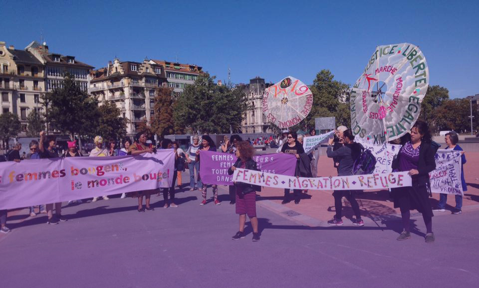 Solidaridad feminista con las personas migrantes y refugiadas en Europa