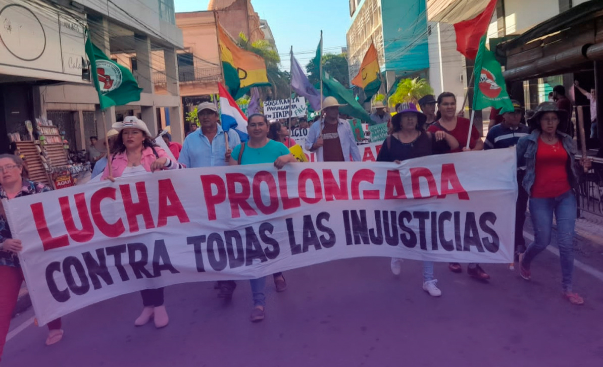 Paraguai: lutas prolongadas contra o despejo e o encarceramento de povos camponeses e indígenas