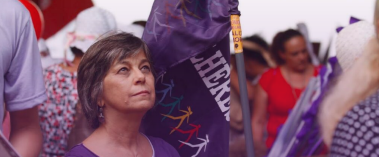 Despedida de Nalu Faria  Marcha Mundial das Mulheres