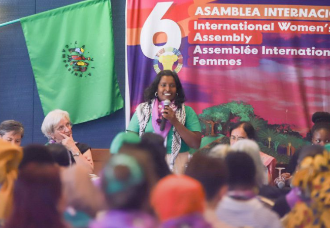 VI Asamblea de Mujeres de La Vía Campesina: “Aportamos fuerza vital a este movimiento”