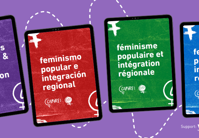 Féminisme populaire et intégration régionale : Publication virtuelle de la Marche Mondiale des Femmes des Amériques