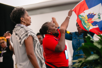 Juslene Tyresias: “El sector campesino en Haití es una fuerza organizada para hacer frente al sistema y al gobierno”