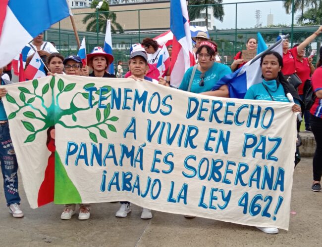 Women Workers Waging the Struggle in Panama: For Pensions and Sovereignty