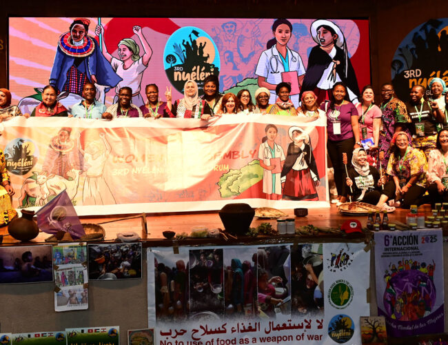 Assemblée des Femmes du 3e Forum Nyéléni : « construire l’avenir pour transformer le monde »