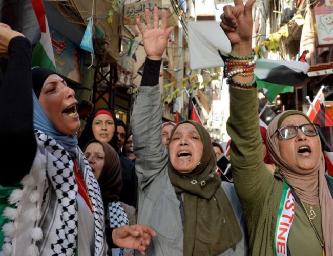 النساء هنّ أيقونات الثورة في فلسطين