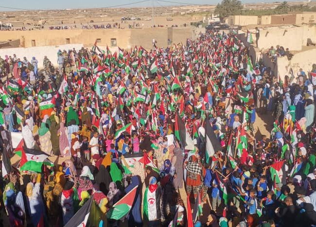 Les femmes sahraouies disent non aux forces impérialistes