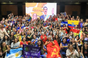Brigade internationale des femmes Cilia Flores pour la paix : la résistance a le visage et le sang des femmes