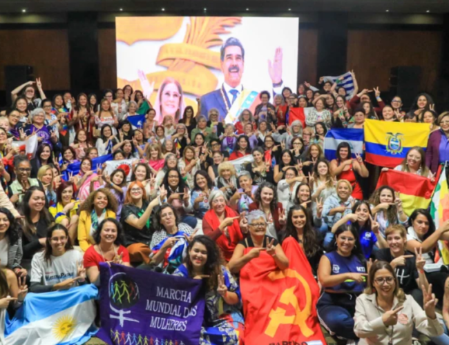 Cilia Flores International Women’s Brigade for Peace: Resistance Has the Face and Blood of Women