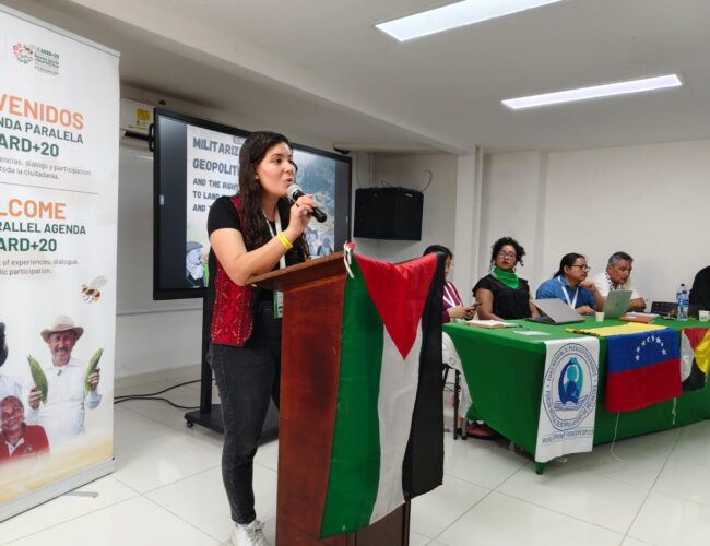 Feminist Agrarian Reform: Transforming Society and Relations for All Humanity